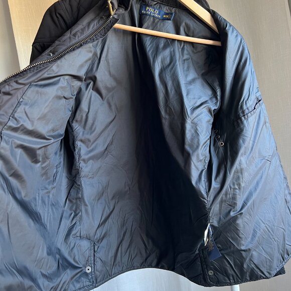 RL Corduroy Trim Quilted Jacket - Picture 5 of 11